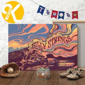 Billy Strings Chattanooga TN Event Poster Night 1 At Tivoli Theatre In Chattanooga TN On October 20 2026 Art By Sadie May Home Decor Poster Canvas