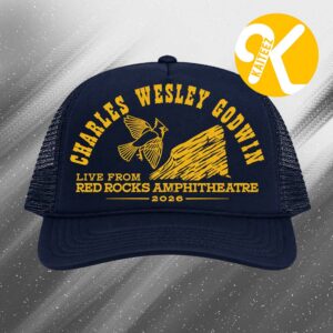 Charles Wesley Godwin Red Rocks Exclusive Merch Live From Red Rocks Amphitheatre On October 15 2026 Trucker Hat