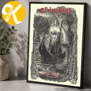 Chelsea Wolfe Exclusive Event Poster The Dark North American Tour 2026 Home Decor Poster Canvas