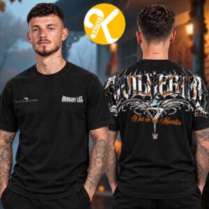 Civil Regime x WWE Collab Merch Dragon Lee Dia De Los Muertos Unisex T-Shirt
