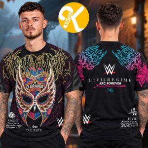 Civil Regime x WWE Collab Merch El Grande Americano Dia De Los Muertos Unisex T-Shirt