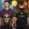 Civil Regime x WWE Collab Merch White Rey Fenix Dia De Los Muertos Unisex T-Shirt Civil Regime x WWE Collab Merch White Rey Fenix Dia De Los Muertos Unisex T-Shirt
