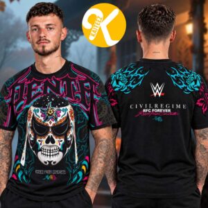 Civil Regime x WWE Collab Merch Penta Dia De Los Muertos Unisex T-Shirt