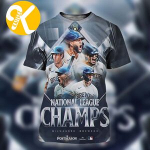Congrats Milwaukee Brewers 2026 National League Champions All Over Print Shirt