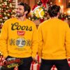 Coors Banquet Beer Santa Claus Christmas Moonlight Christmas Ugly Sweater Coors Banquet Beer Santa Claus Christmas Moonlight Christmas Ugly Sweater