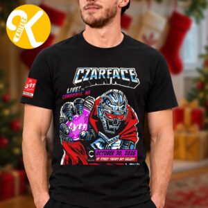 Czarface Cambridge MA Event Poster At Street Theory Art Gallery In Cambridge MA On October 30 2026 Unisex T-Shirt