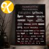 Beyond Existence 2026 Music Festival In Austin TX On November 6-8 2026 Line Up Home Decor Poster Canvas
