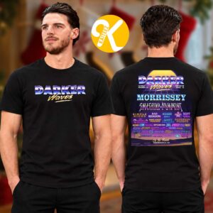 Darker Waves Festival 2026 Huntington Beach VA On November 14 2026 Event Line Up Two Sided Unisex T-Shirt