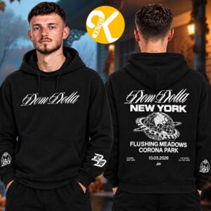 Dom Dolla Queens NY Event Hoodie At Flushing Meadows Corona Park In Queens NY On October 3 2026 Unisex Hoodie
