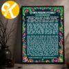 Headbangers Boat Festival 2026 Miami To Great Stirrup Cay Bahamas On October 30 – November 3 2026 Line Up Home Decor Poster Canvas