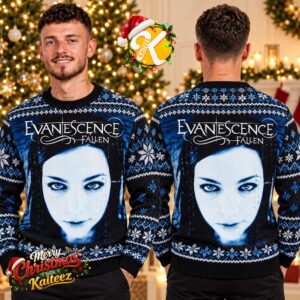 Evanescence Fallen Album Cover Ugly Christmas Sweater
