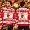 FC Augsburg Merry Christmas Snowman Red Green Ugly Christmas Sweater FC Augsburg Merry Christmas Snowman Red Green Ugly Christmas Sweater