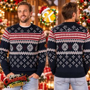FC Bayern Munchen Berni Knitted Christmas Ugly Sweater