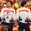 FC Bayern Munchen Berni Knitted Christmas Ugly Sweater