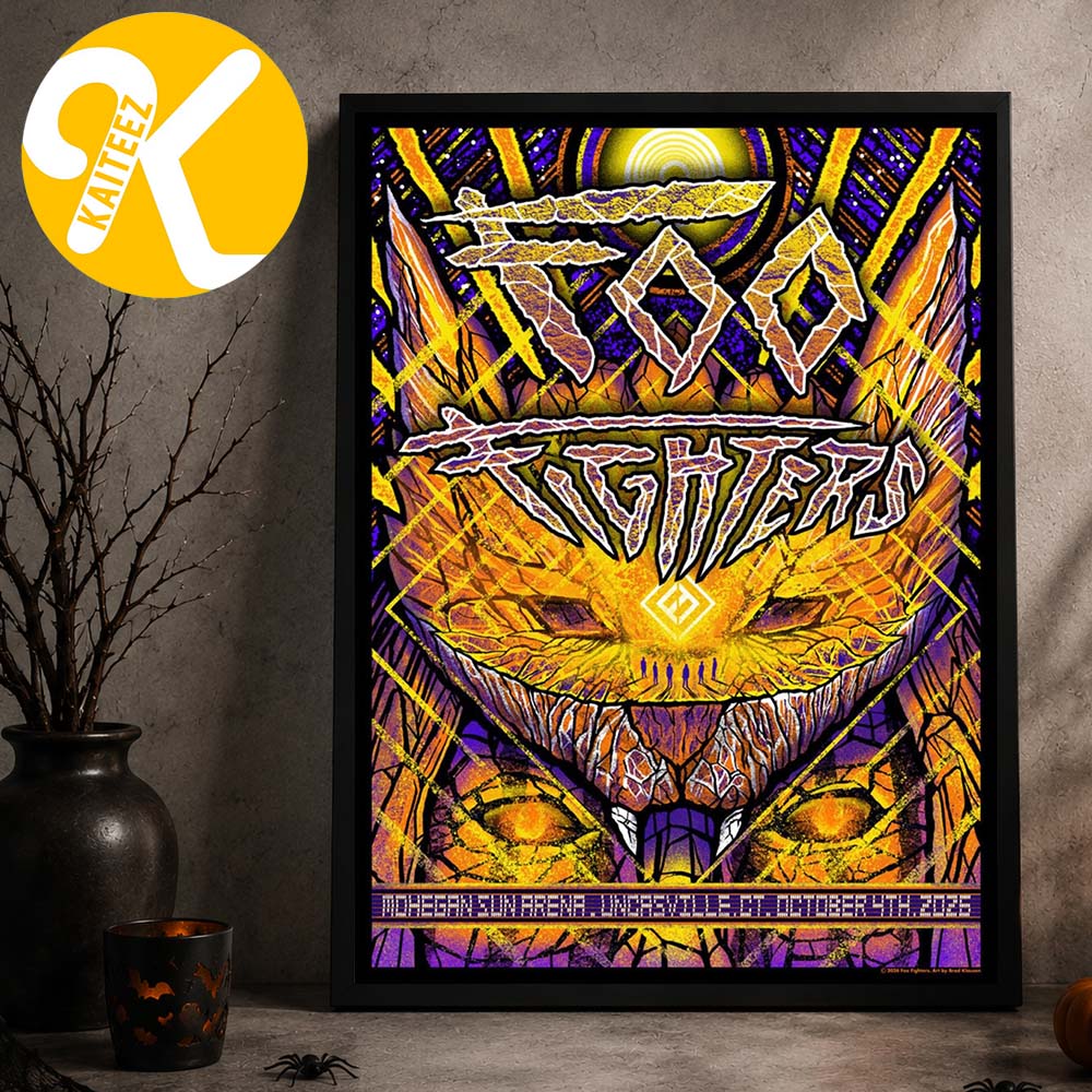 Foo Fighters Uncasville CT Event Poster At Mohegan Sun Arena In Uncasville CT On October 4 2026 Home Decor Poster Canvas Foo Fighters Uncasville CT Event Poster At Mohegan Sun Arena In Uncasville CT On October 4 2026 Home Decor Poster Canvas
