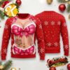 Funny Sexy Santa Christmas Party Gifts Ugly Sweater Funny Sexy Santa Christmas Party Gifts Ugly Sweater