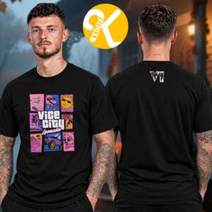 GTA VI Merch Goodtime State Pink Two Sided Unisex T-Shirt