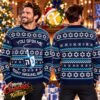 Hanukkah Come On Baby Light My Menorah Blue Ugly Christmas Sweater Hanukkah Come On Baby Light My Menorah Blue Ugly Christmas Sweater