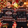 Harley Davidson Oh What Fun It Is To Ride Motorcycle Ugly Christmas Sweater