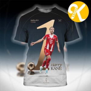 Harry Kane From Bayern Munich Is The New Ballon d’or 2026 All Over Print Shirt