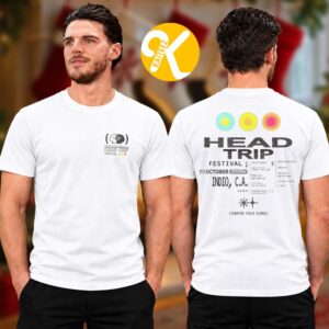 Head Trip Festival 2026 Merch At Empire Polo Club In Indio CA On October 10 11 2026 Festival Line Up Two Sided Unisex T-Shirt