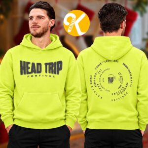 Head Trip Festival 2026 Merch At Empire Polo Club In Indio CA On October 10 11 2026 Hyphercolor Line Up Two Sided Unisex T-Shirt
