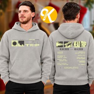 Head Trip Festival 2026 Merch At Empire Polo Club In Indio CA On October 10 11 2026 Solar Glyphs Line Up Two Sided Unisex T-Shirt