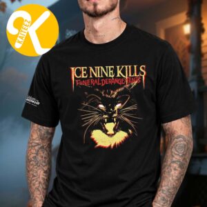 Ice Nine Kills Merch Welcome To Horrorwood Collection Funeral Derangements Unisex T-Shirt
