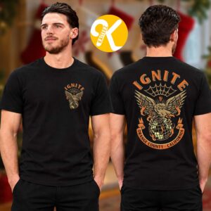 Ignite Band Merch Orange County California Two Sided Unisex T-Shirt