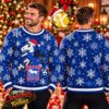Ipswich Town FC Reindeer Christmas Ugly Sweater
