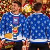 Ipswich Town FC Mascot Christmas Ugly Sweater Ipswich Town FC Mascot Christmas Ugly Sweater
