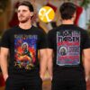 Jonas Brothers Merch Burning Up All Over Again Columbus OH On October 16 2026 Two Sided Unisex T-Shirt