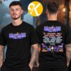 Archspire Merch Europe Vacation Tour 2026 Tour Dates Two Sided Unisex T-Shirt Archspire Merch Europe Vacation Tour 2026 Tour Dates Two Sided Unisex T-Shirt