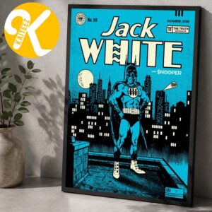 Jack White Nashville TN Event Poster At The Truth In Nashville TN On October 9 2026 Home Decor Poster Canvas