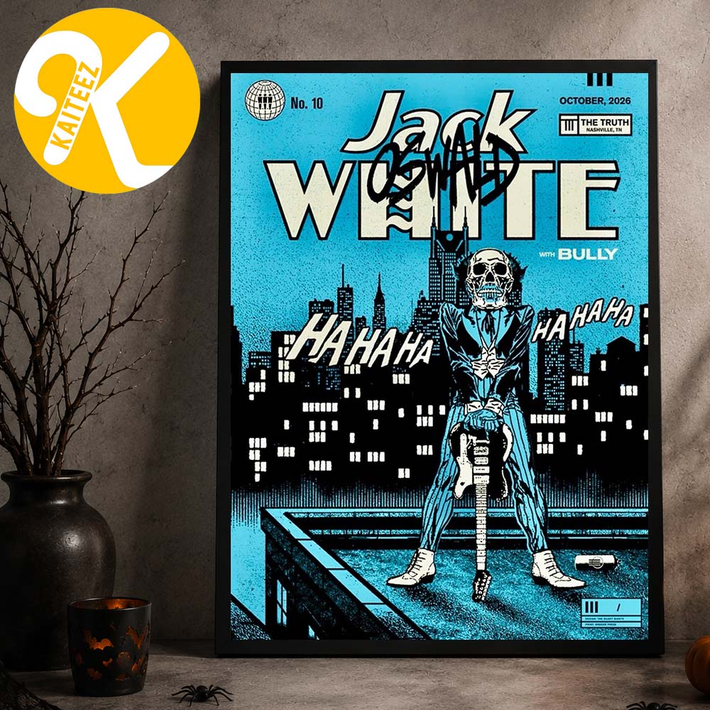 Jack White Nashville TN Event Poster Night 2 At The Truth In Nashville TN On October 10 2026 Home Decor Poster Canvas Jack White Nashville TN Event Poster Night 2 At The Truth In Nashville TN On October 10 2026 Home Decor Poster Canvas