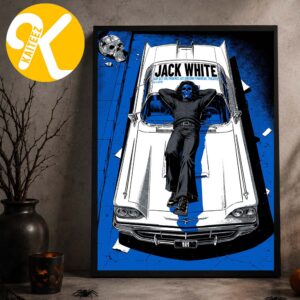 Jack White Phoenix AZ Event Poster At Arizona Financial Theater On October 3 2026 Home Decor Poster Canvas