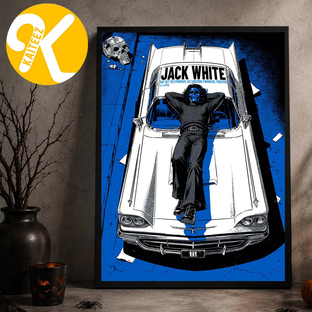 Jack White Phoenix AZ Event Poster At Arizona Financial Theater On October 3 2026 Home Decor Poster Canvas Jack White Phoenix AZ Event Poster At Arizona Financial Theater On October 3 2026 Home Decor Poster Canvas