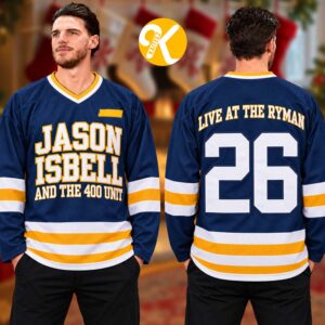 Jason Isbell And The 400 Unit Memphis TN Live At The Ryman On October 15-24 2026 Limited Edition Hockey Jersey