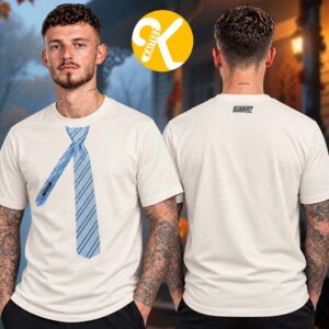 John Summit Merch CTRL Escape Arena North America Tour 2026 Blue Striped Two Sided Unisex T-Shirt