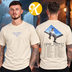 John Summit Merch CTRL Escape Arena North America Tour 2026 Photo Tour Dates Two Sided Unisex T-Shirt