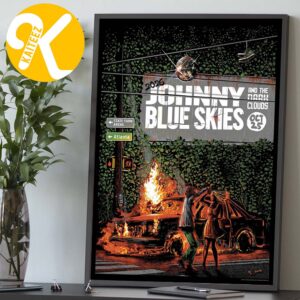 Johnny Blue Skies And The Dark Clouds Atlanta GA Event Poster At State Farm Arena In Atlanta GA On October 25 2026 Home Decor Poster Canvas
