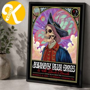 Johnny Blue Skies And The Dark Clouds Boston MA Event Poster At TD Garden In Boston MA On October 13 2026 Home Decor Poster Canvas