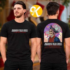 Johnny Blue Skies And The Dark Clouds Boston MA Event Poster At TD Garden In Boston MA On October 13 2026 Two Sided Unisex T-Shirt