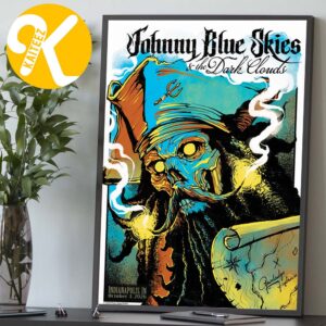 Johnny Blue Skies And The Dark Clouds Indianapolis IN At Gainbridge Fieldhouse In Indianapolis IN On October 3 2026 Home Decor Poster Canvas