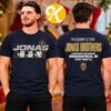 Jonas Brothers Merch Burning Up All Over Again Rosemont IL City Two Sided Crewneck Shirt