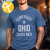 Jonas Brothers Merch Somebody In Ohio Loves Kevin Unisex T-Shirt