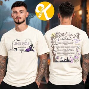 Julia Wolf Merch Deep End World Tour 2026 Dateback Unisex T-Shirt