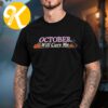 Julia Wolf Merch Deep End World Tour 2026 Dateback Unisex T-Shirt