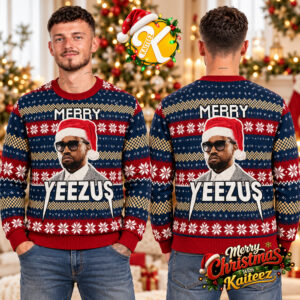 Kanye West Merry Yeezus Ugly Christmas Sweater