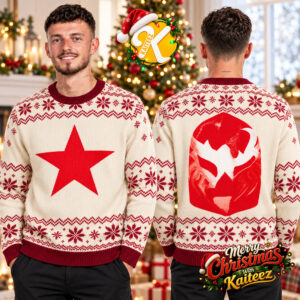 Kanye West Ye Live Star Logo Ugly Christmas Sweater
